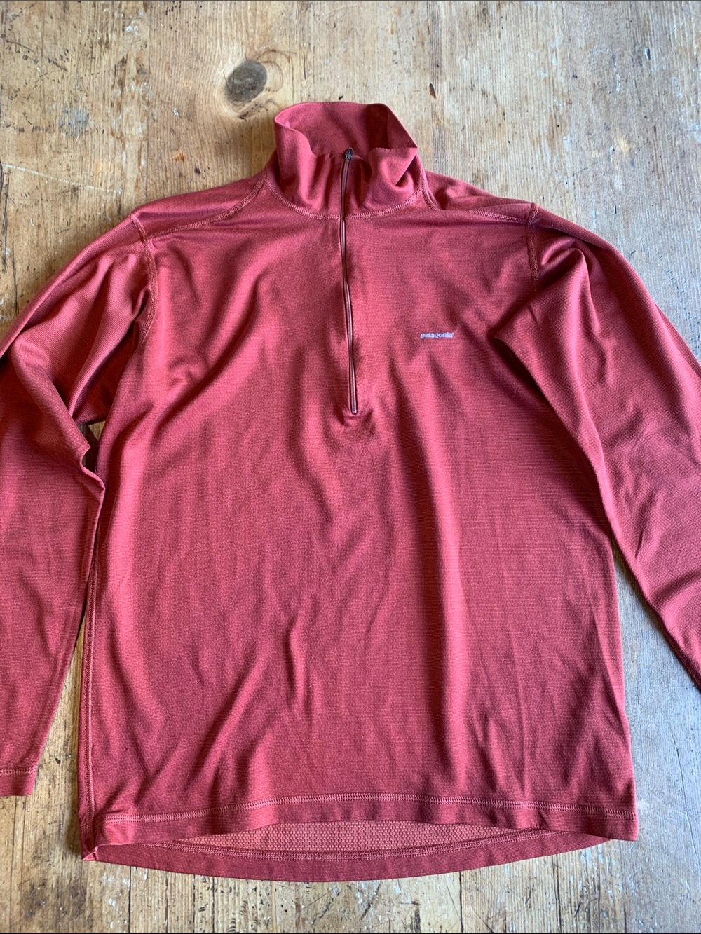 Patagonia Men's Half-Zip Pullover - Rust Red